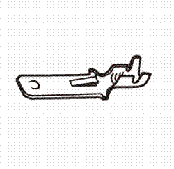 Electric equipment terminal 110 series M　0.5 to 1.25 ㎜2 F11M